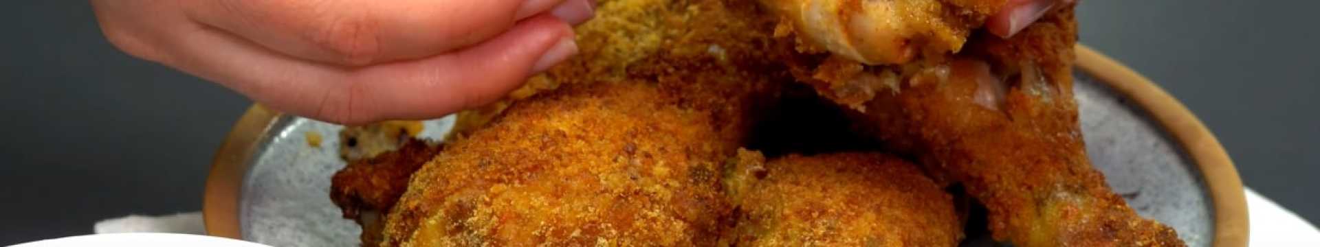 Cuisses de poulet croustillantes au four