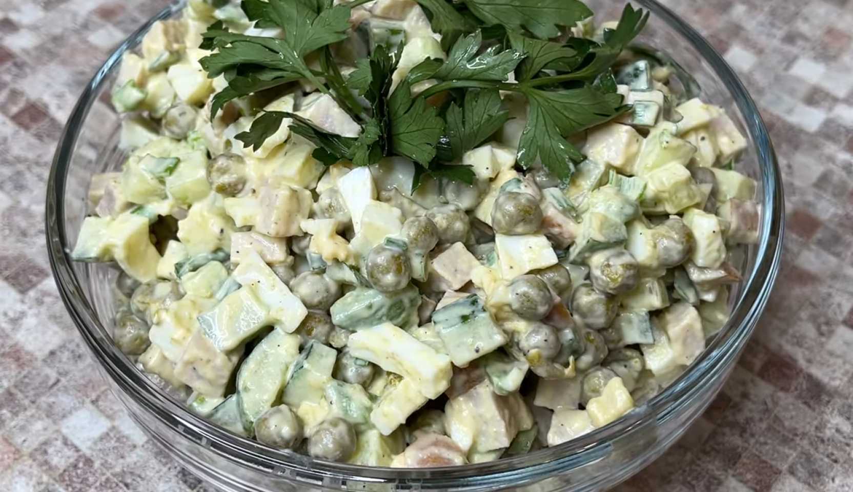 Image du plat : Salade Olivier pour diabétiques