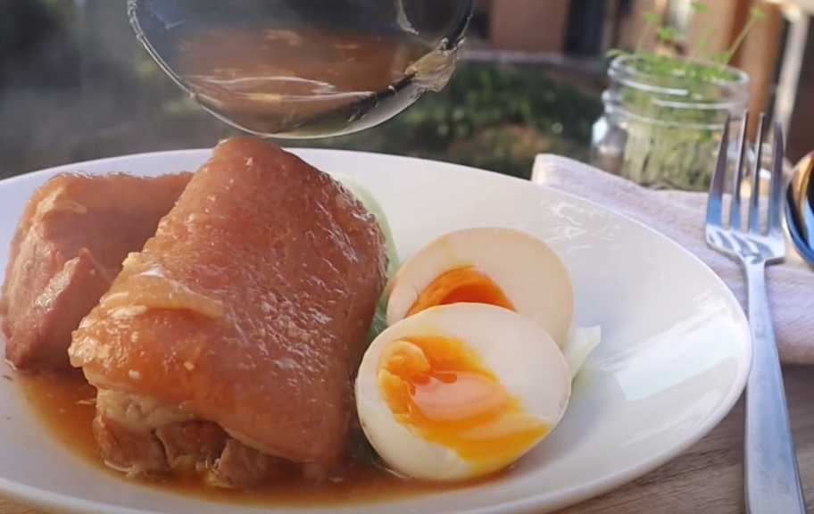 Recette : Poitrine de porc Kakuni