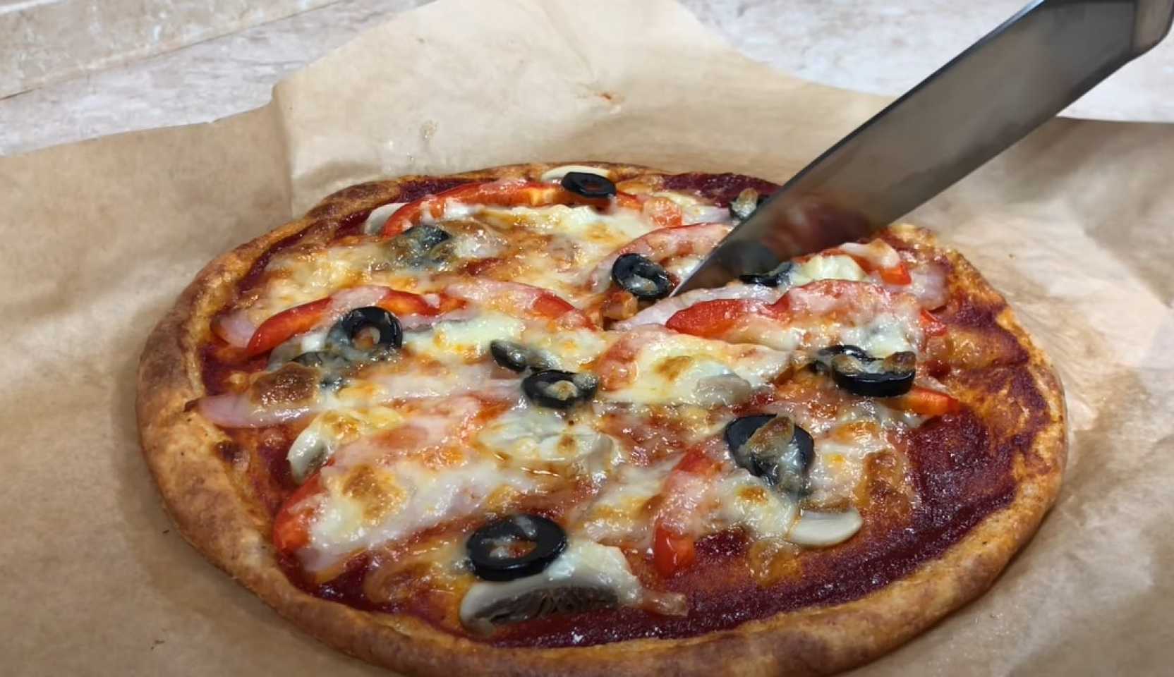 Image du plat : Pizza sans farine