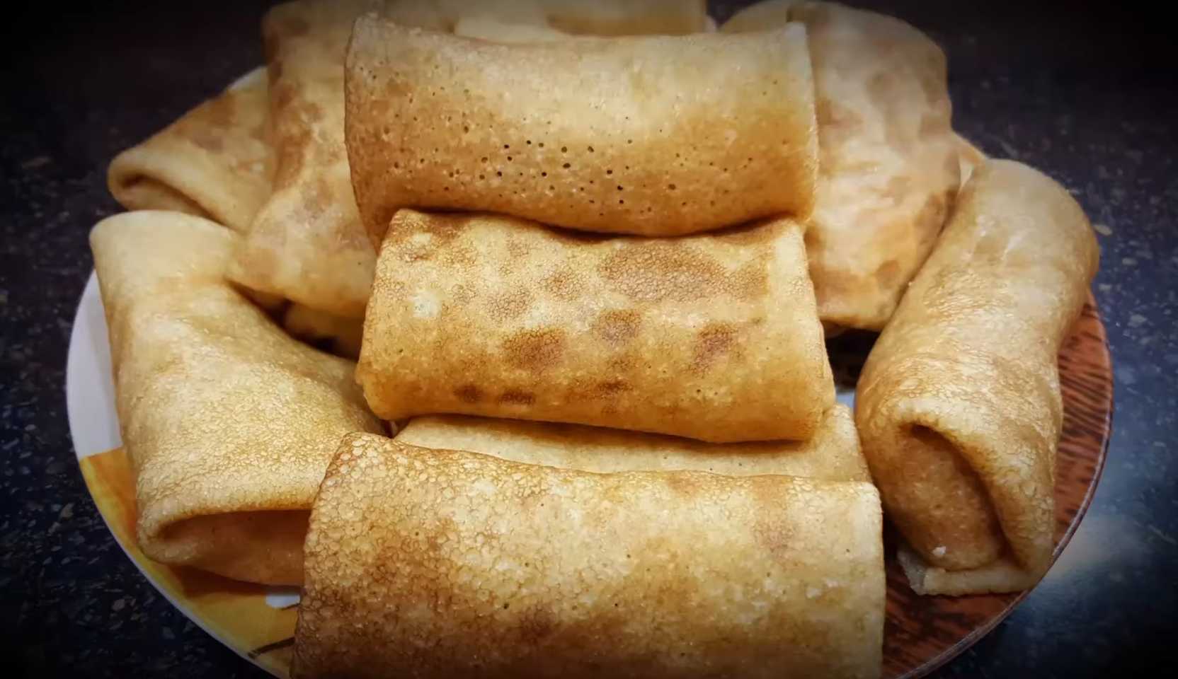 Image du plat : Crêpes à la viande et au riz