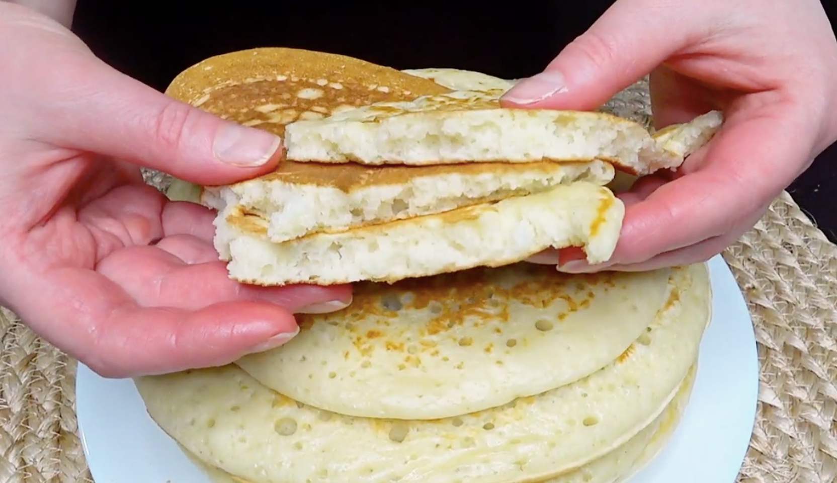 Image du plat : Crêpes épaisses au kéfir