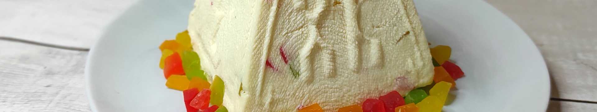 Pâques sans œufs, avec du lait concentré et des canneberges