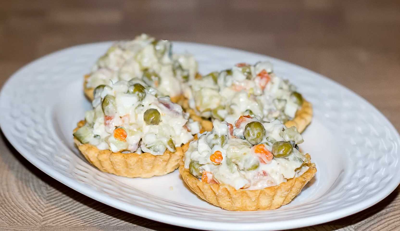 Image du plat : Salade Olivier au poisson fumé