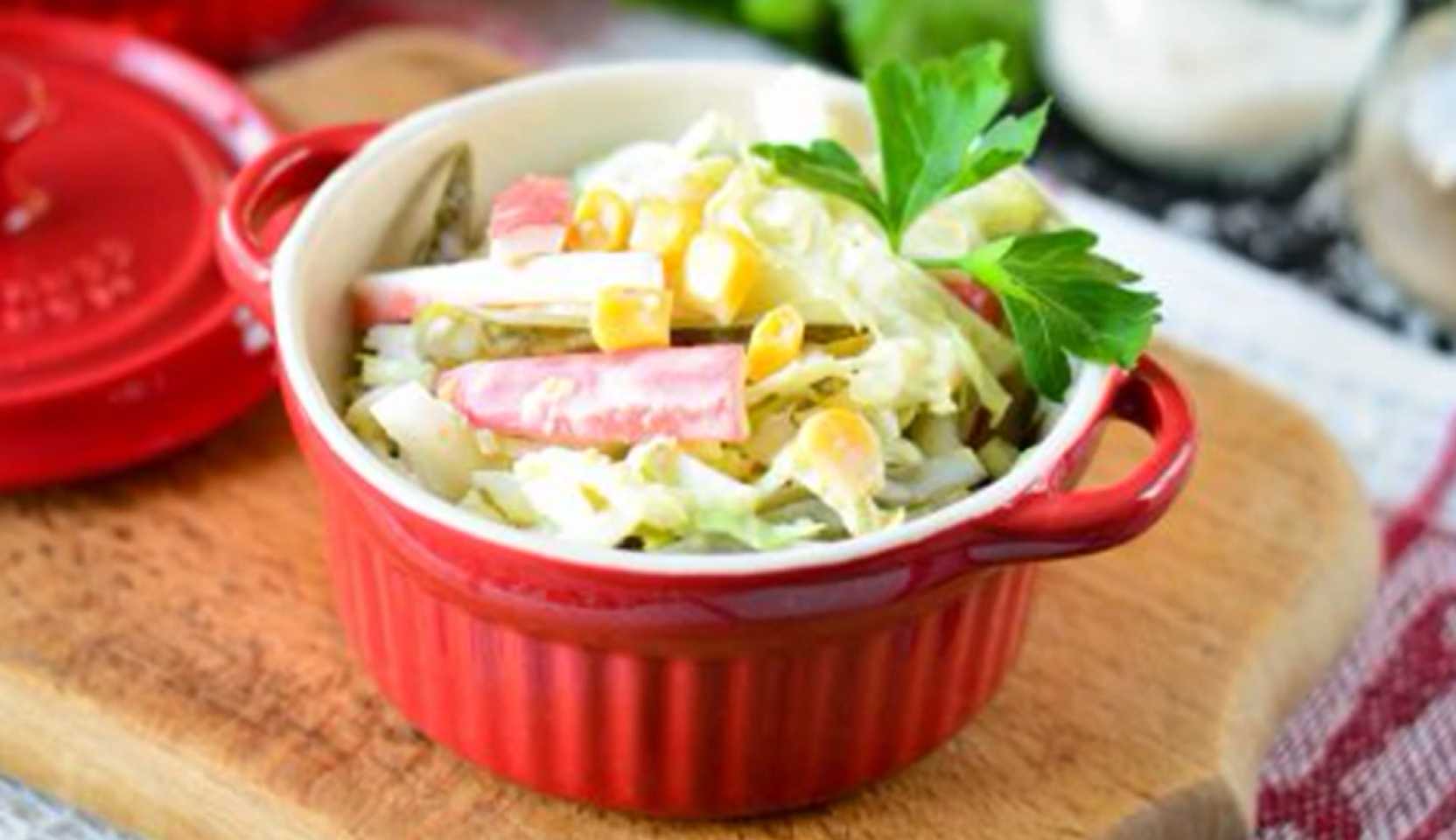 Image du plat : Salade de crabe aux cornichons