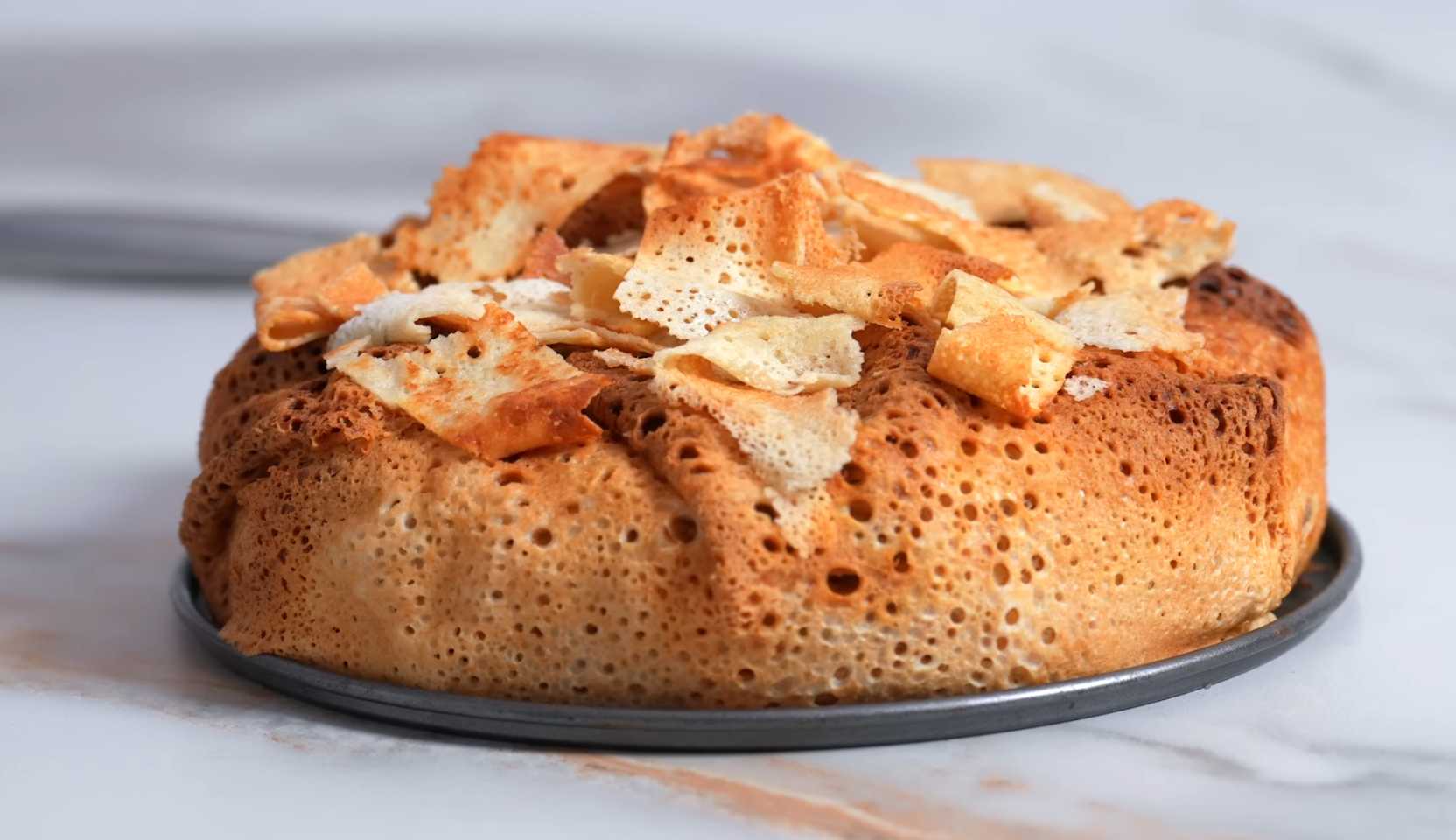 Image du plat : Casserole de crêpes au poulet et aux champignons