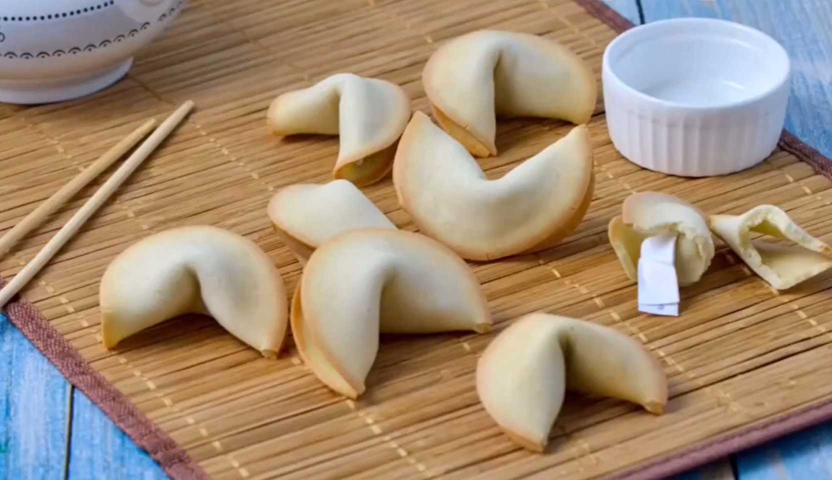 Image du plat : Biscuits de fortune chinois
