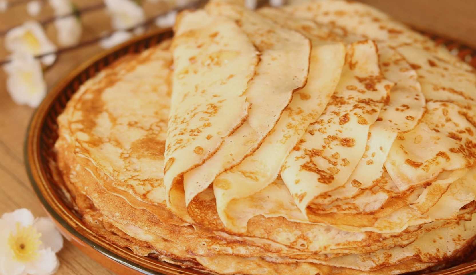 Image du plat : Crêpes au fromage blanc