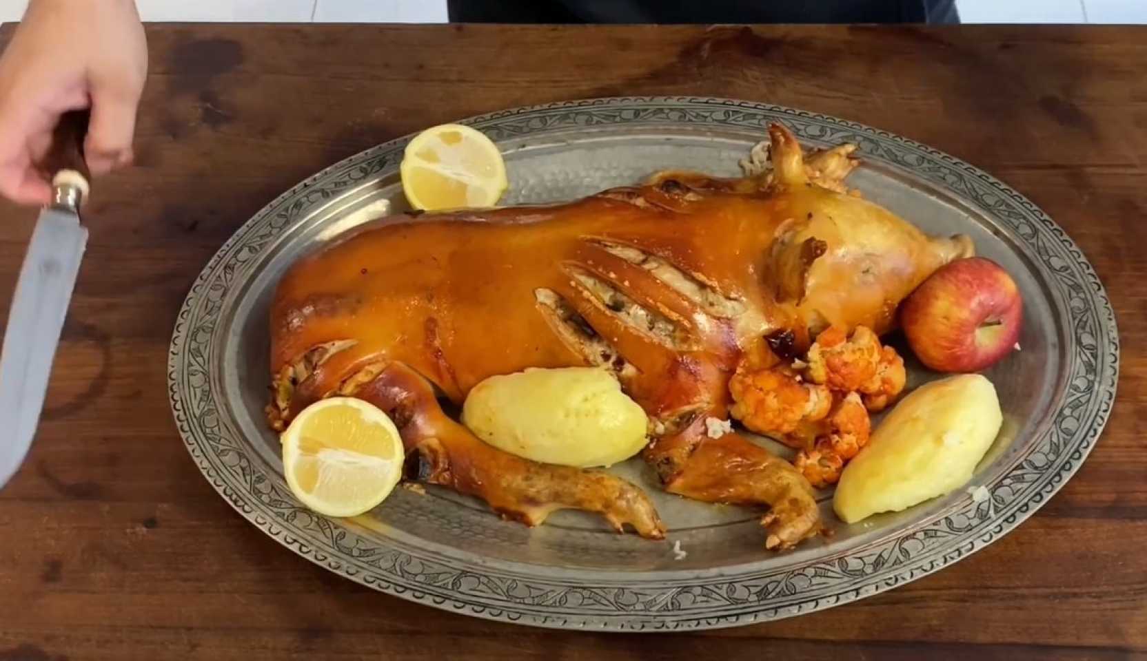 Image du plat : Cochon de lait rôti