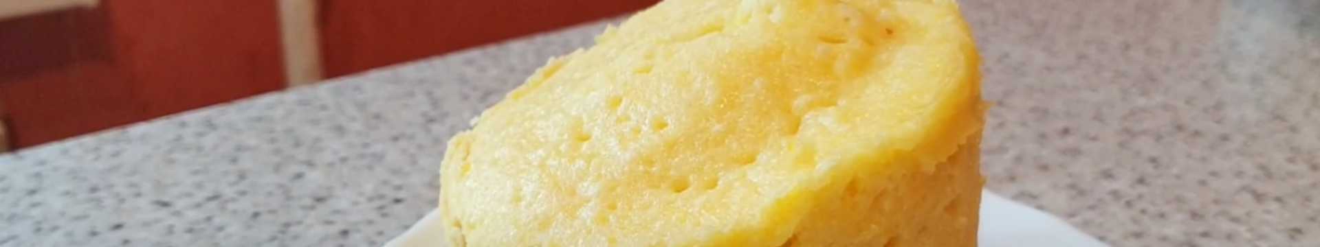 Gâteau à la vanille en tasse