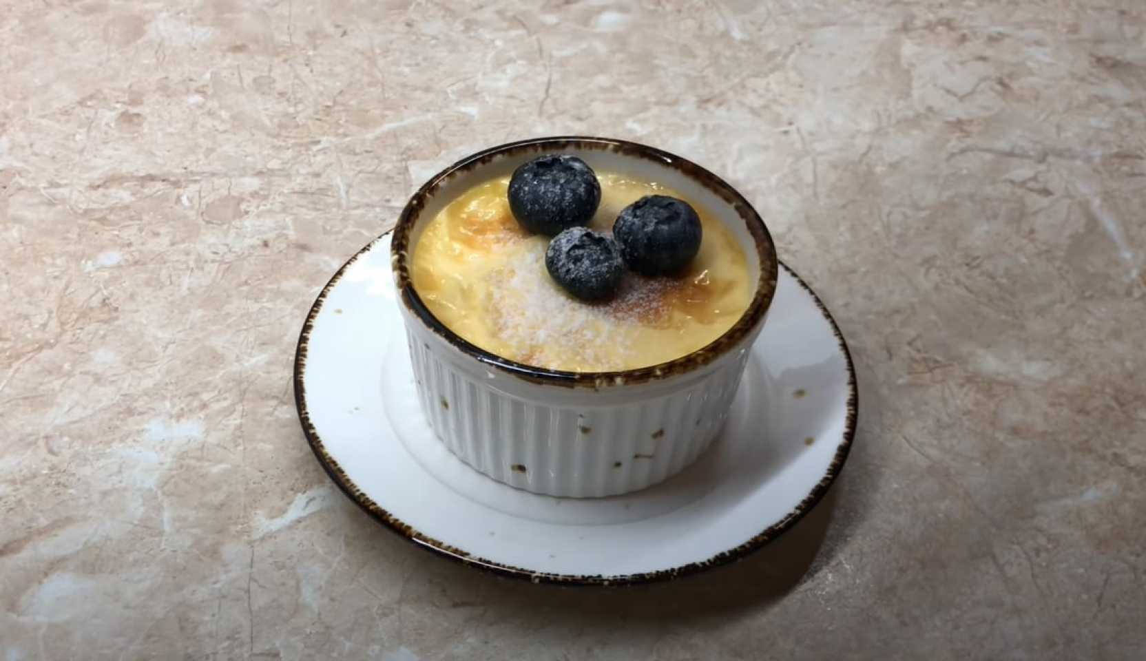 Image du plat : Crème brûlée sans sucre