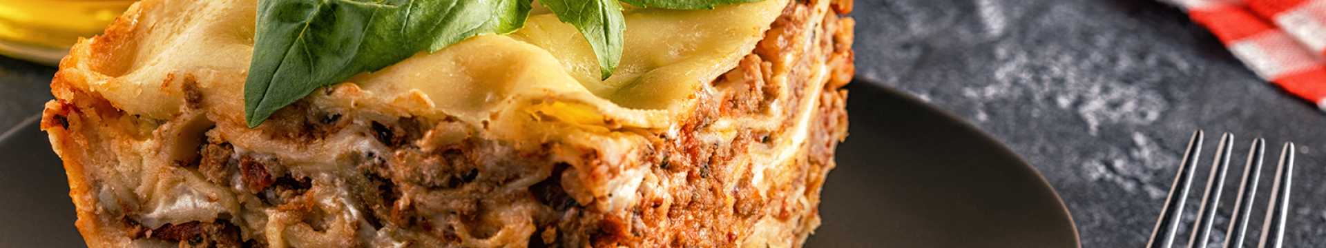 Lasagnes à la sauce béchamel