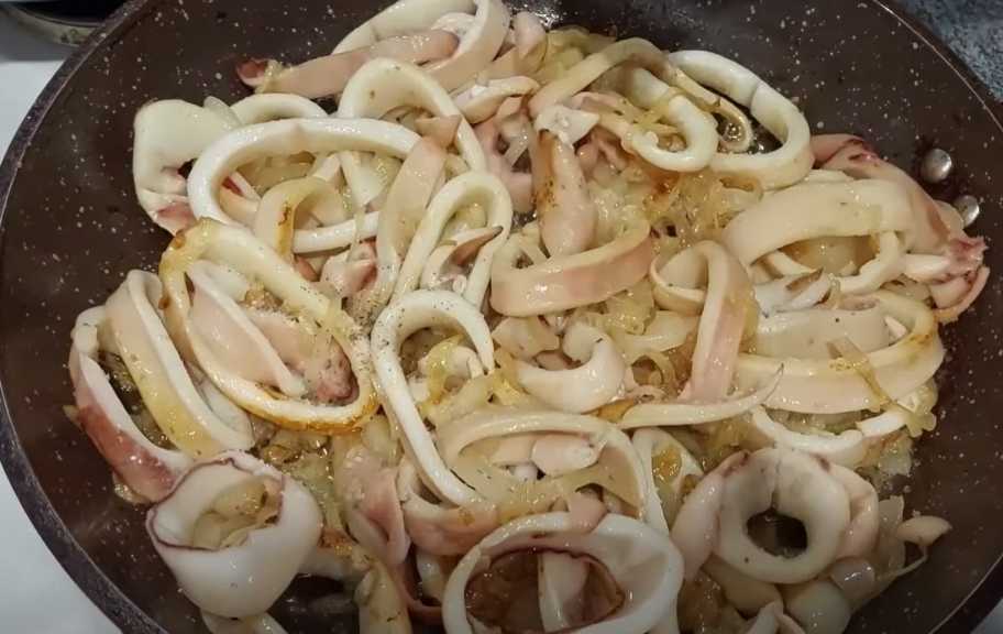 Recette : Calamars frits aux oignons