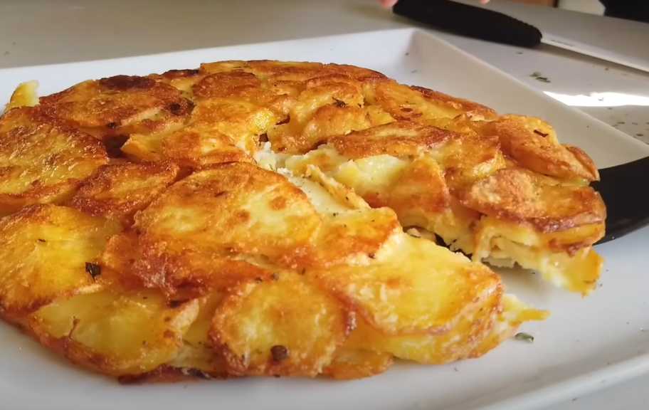 Recette : Frittata de pommes de terre à la poêle