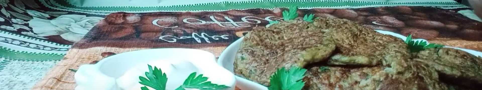 Crêpes au foie et aux courgettes