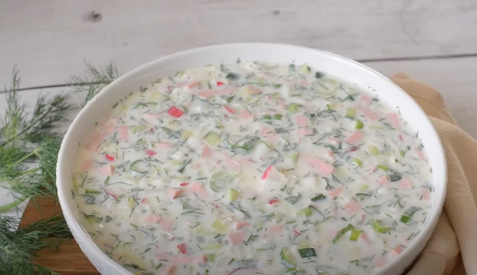 Image du plat : Okroshka classique au kéfir