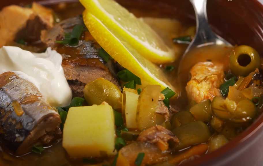 Recette : Solyanka de poisson