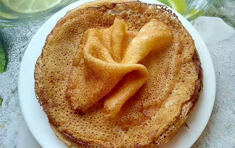 Recette : Crêpes dentelées au lait