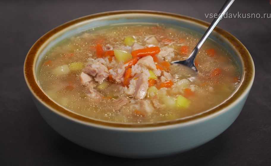 Recette : Soupe classique au poulet et au riz
