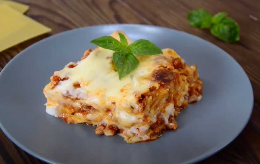 Recette : Lasagnes à la viande hachée