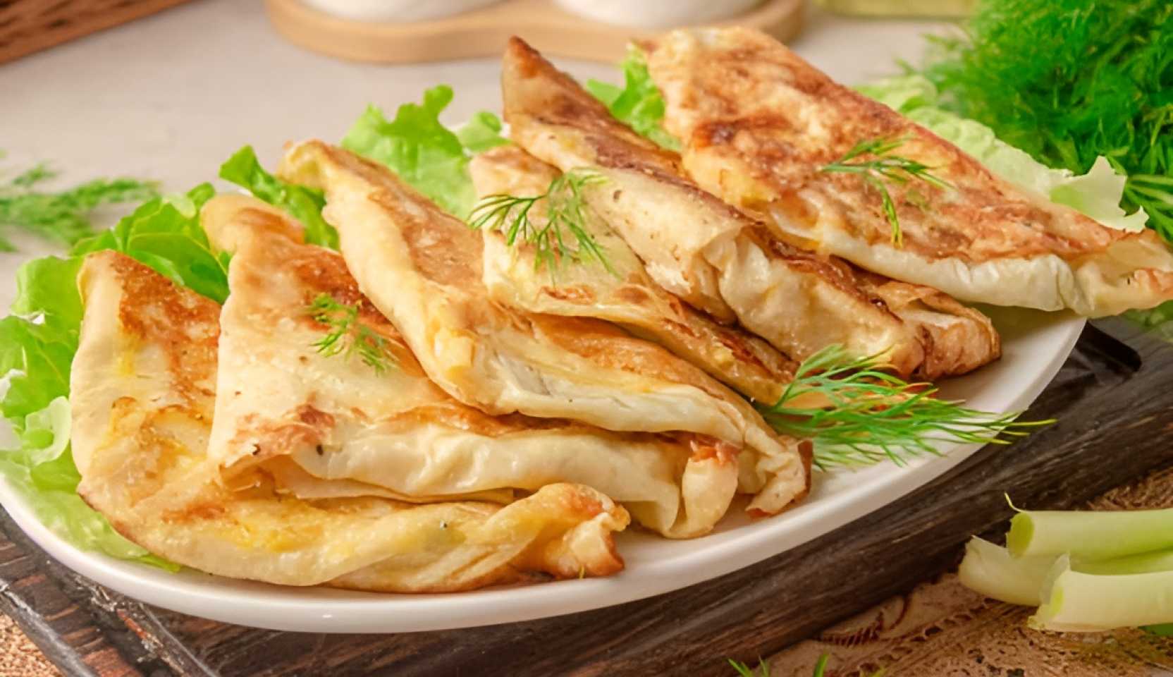 Image du plat : Tartes à pain plat cuites à la friteuse à air