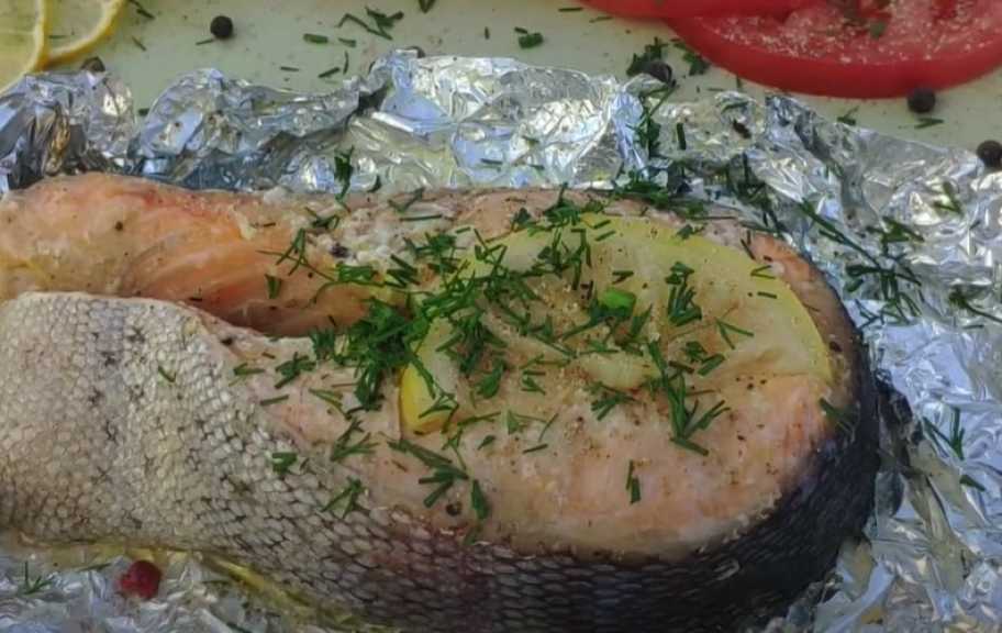 Recette : Truite grillée au charbon de bois