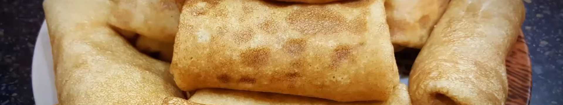 Crêpes à la viande et au riz