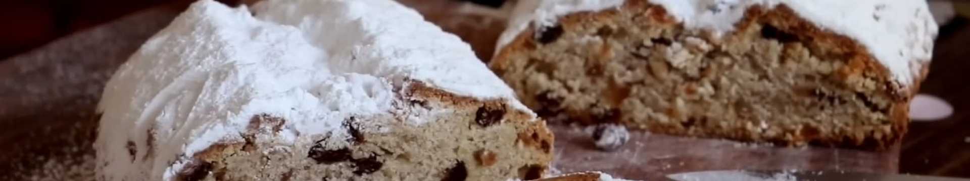gâteau de Noël Stollen