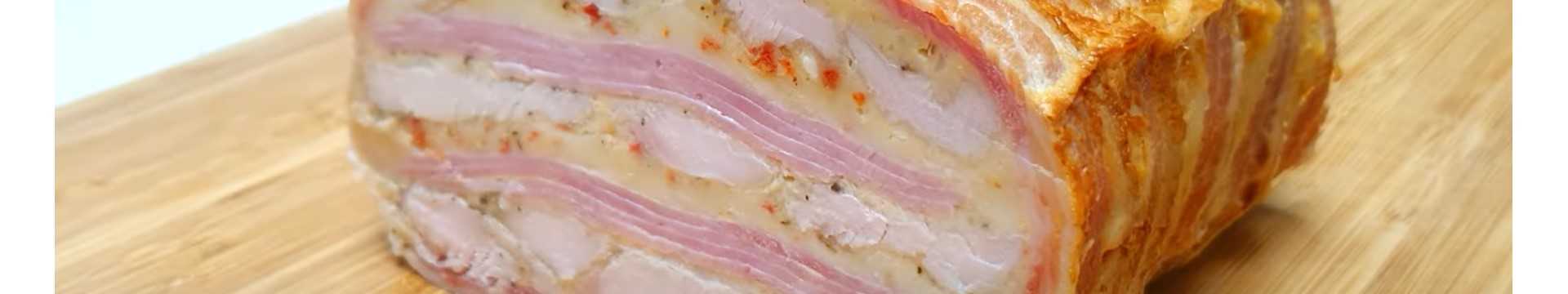 Pain de viande au jambon et aux herbes