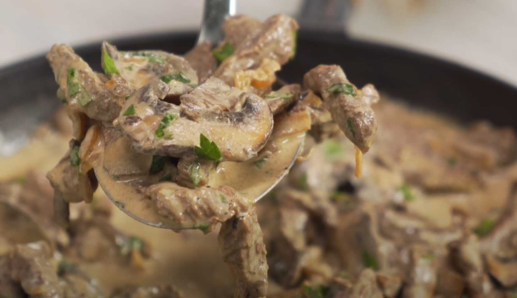 Image du plat : Bœuf Stroganoff