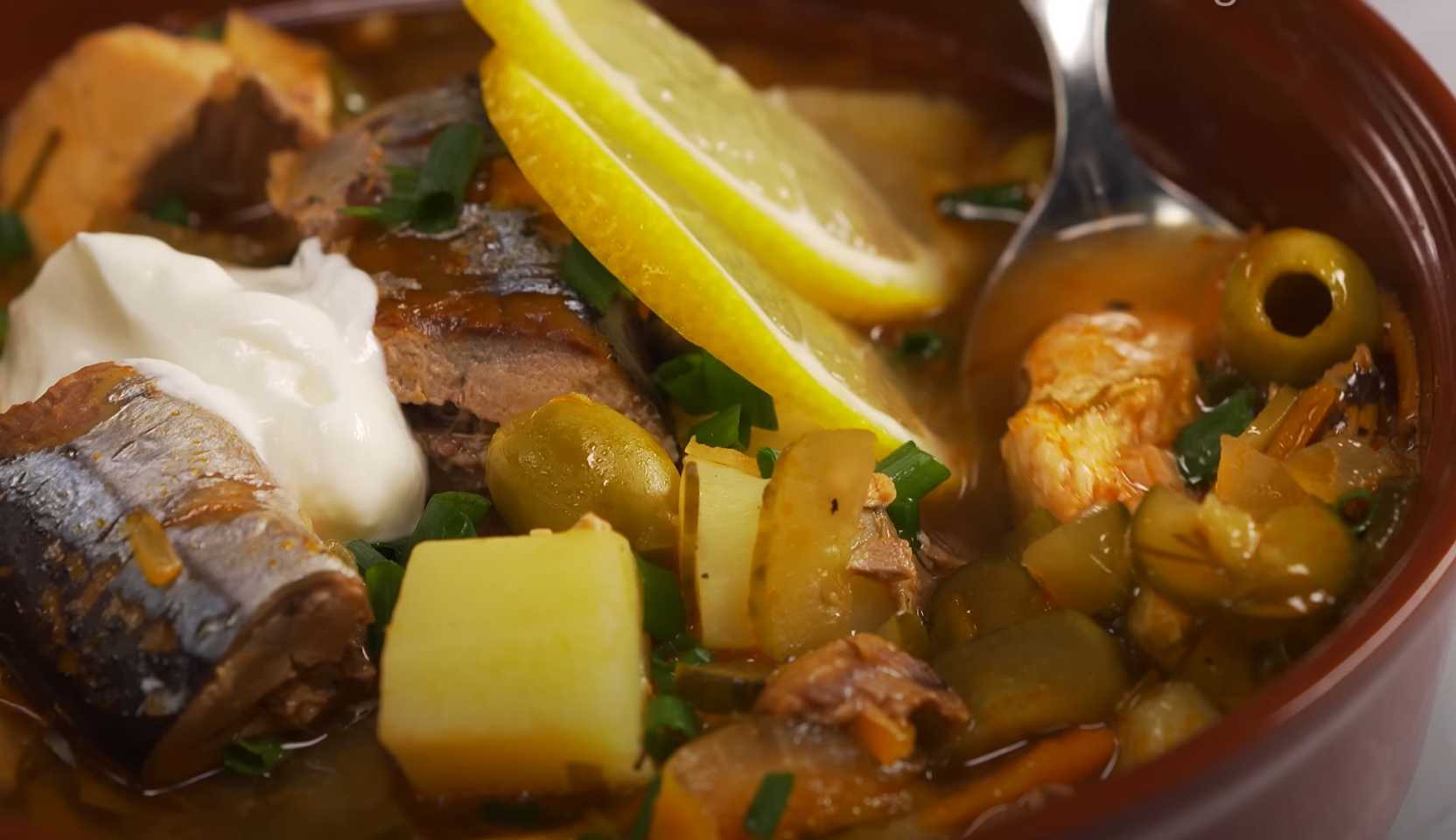 Image du plat : Solyanka de poisson