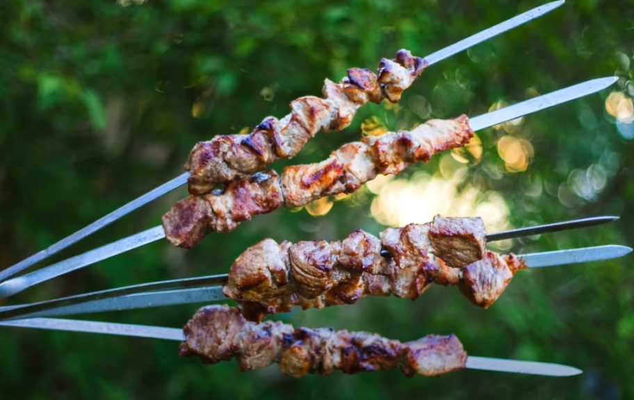 Recette : Brochettes de cou de porc