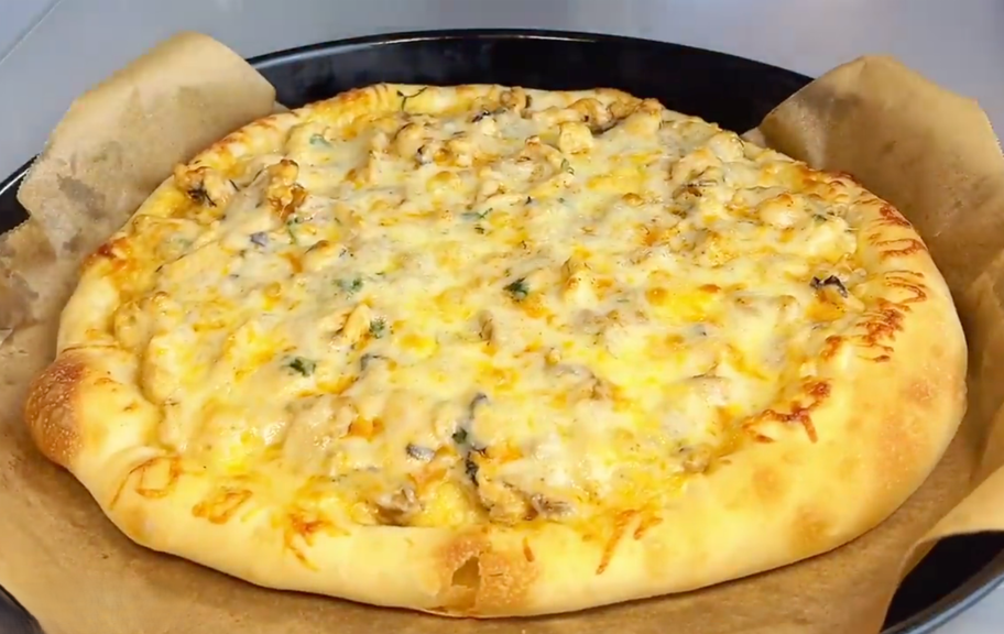 Recette : Pizza au poulet