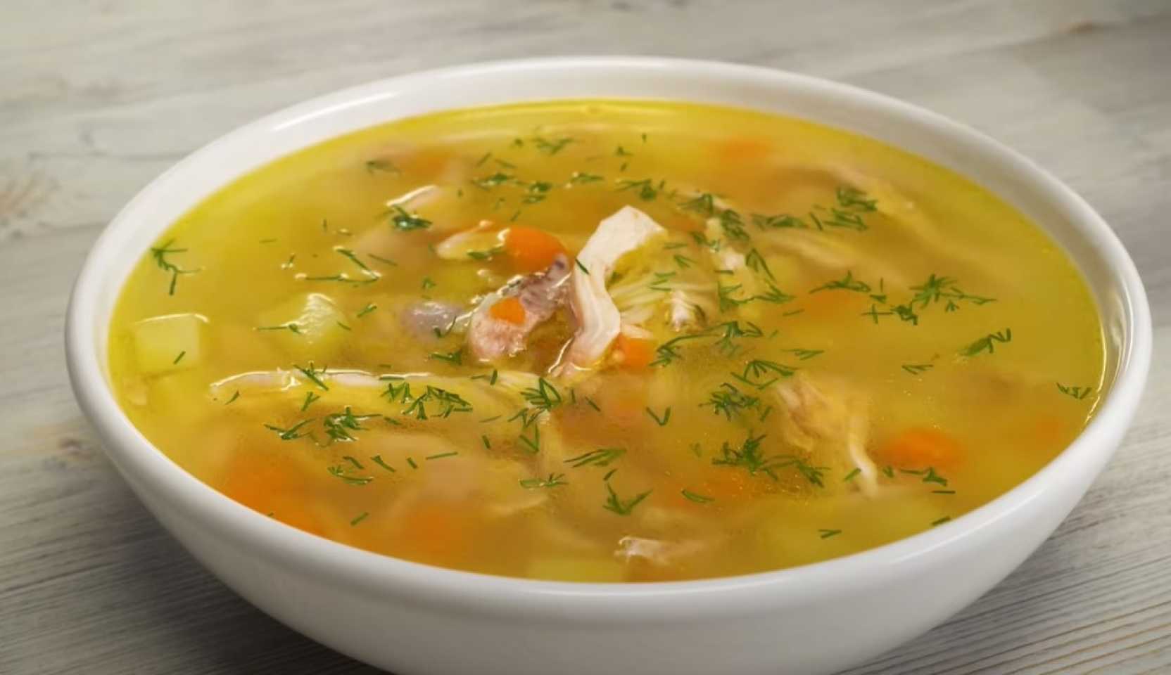 Image du plat : Soupe classique au poulet et aux nouilles