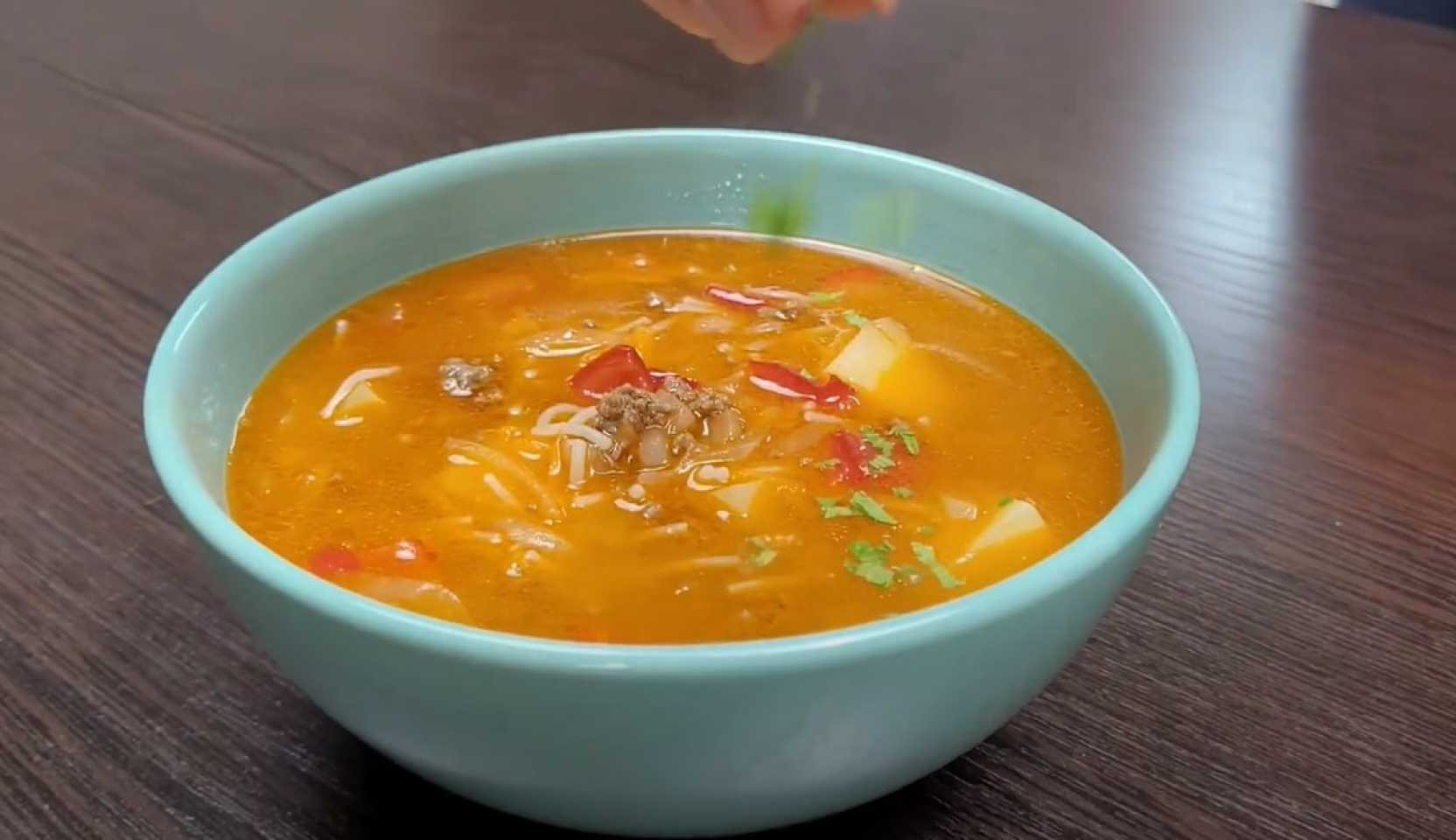 Image du plat : Soupe à la viande hachée