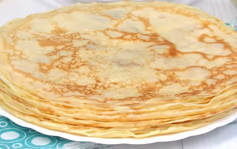Recette : Crêpes rapides au lait