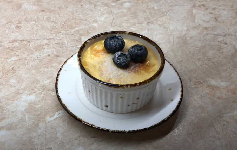 Recette : Crème brûlée sans sucre