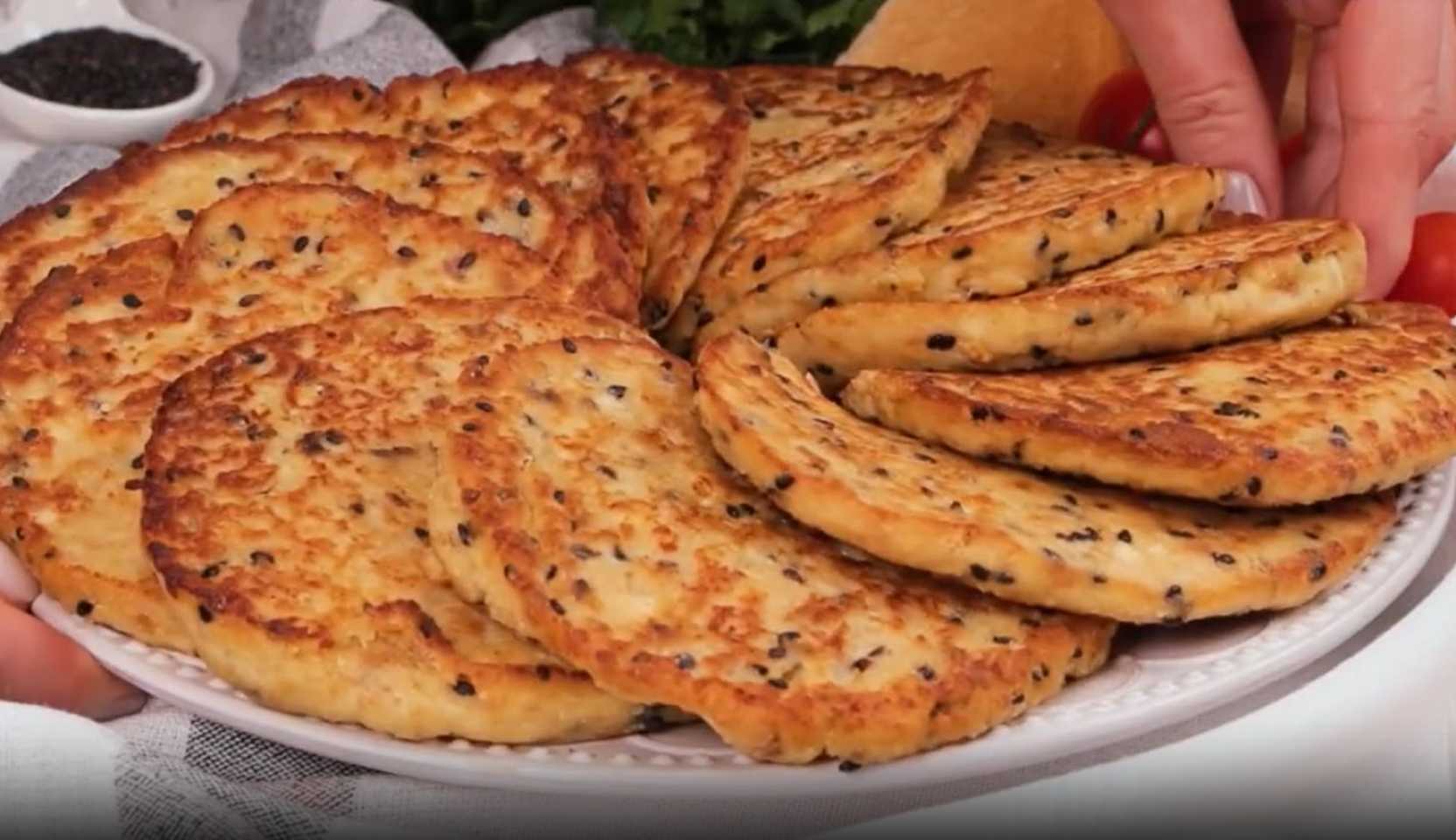 Image du plat : Gâteaux au fromage à base de pain rassis