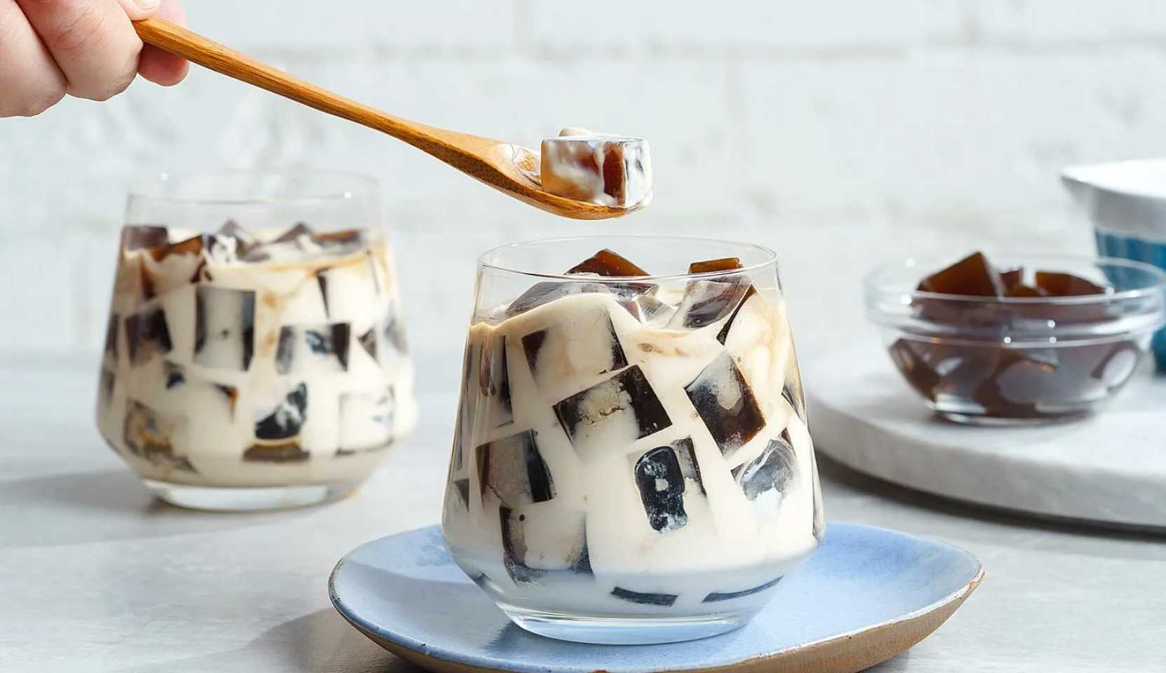 Image du plat : Gelée de café à la crème