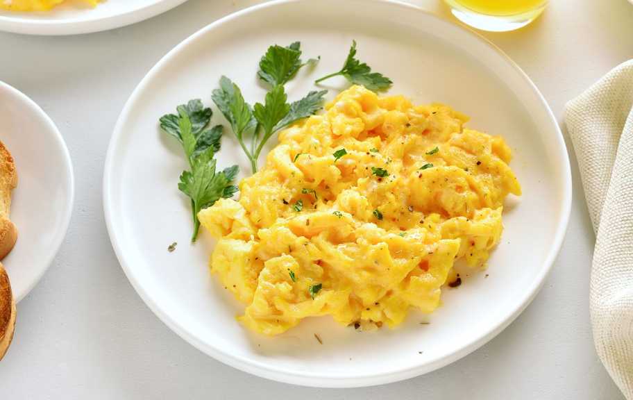 Recette : Œufs brouillés