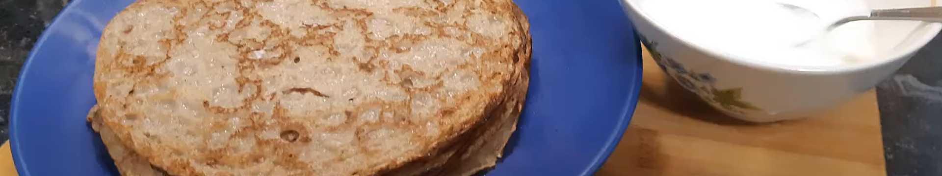 Crêpes de seigle à l'eau