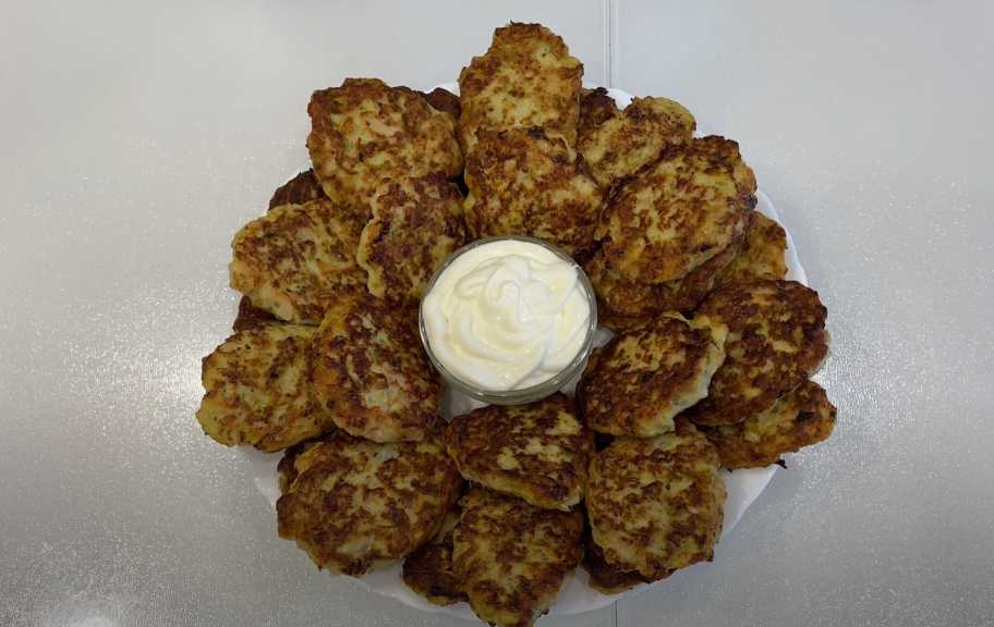 Recette : Beignets de poulet et de courgettes