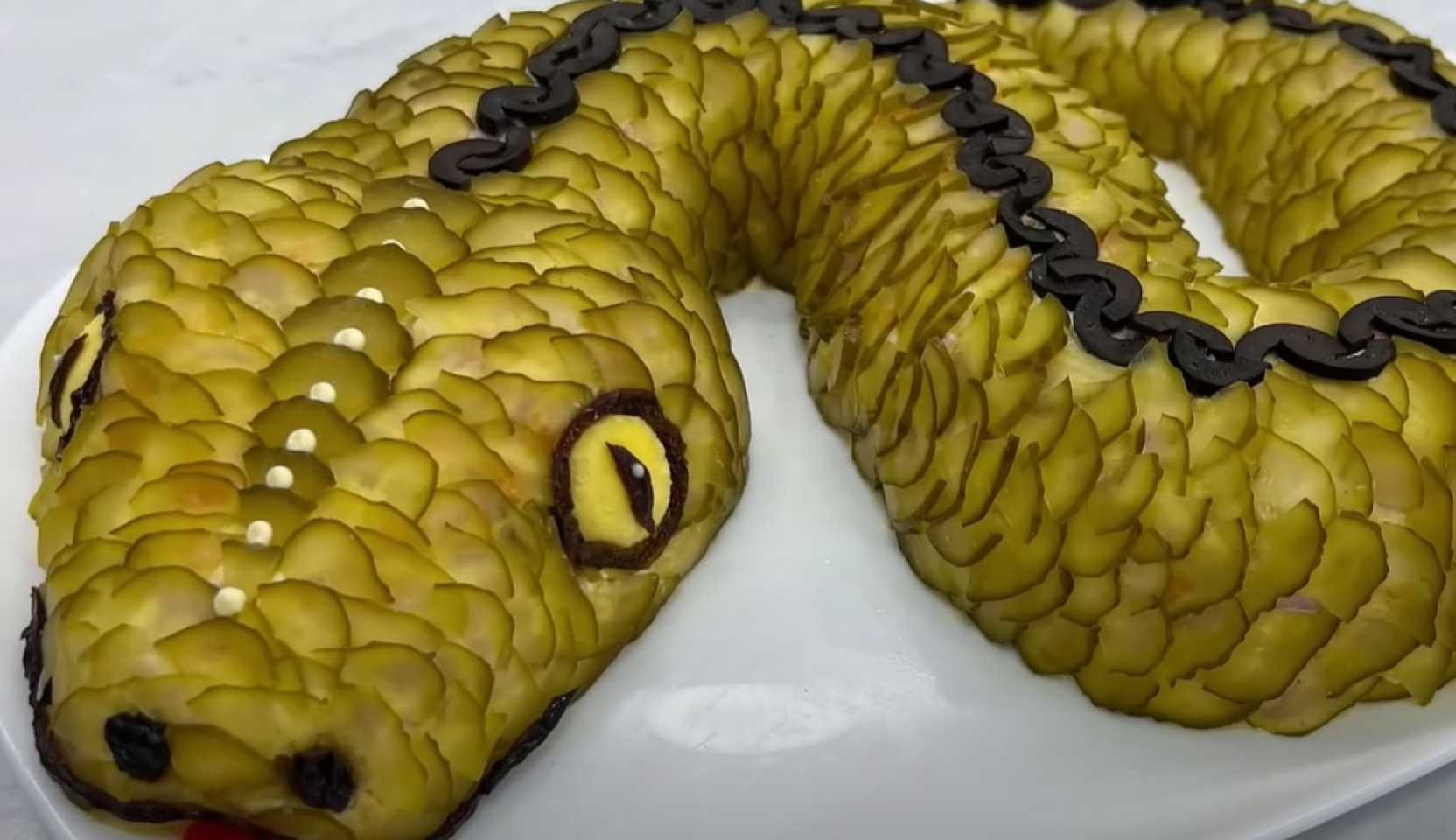 Image du plat : Salade de serpent royal