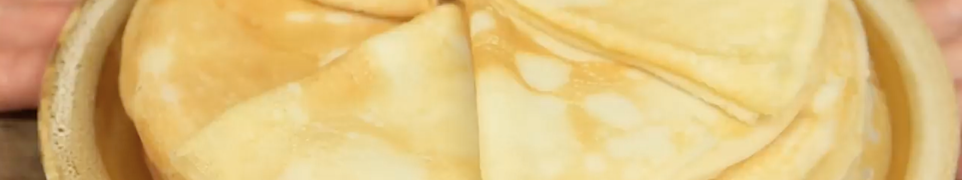 Crêpes russes au lait