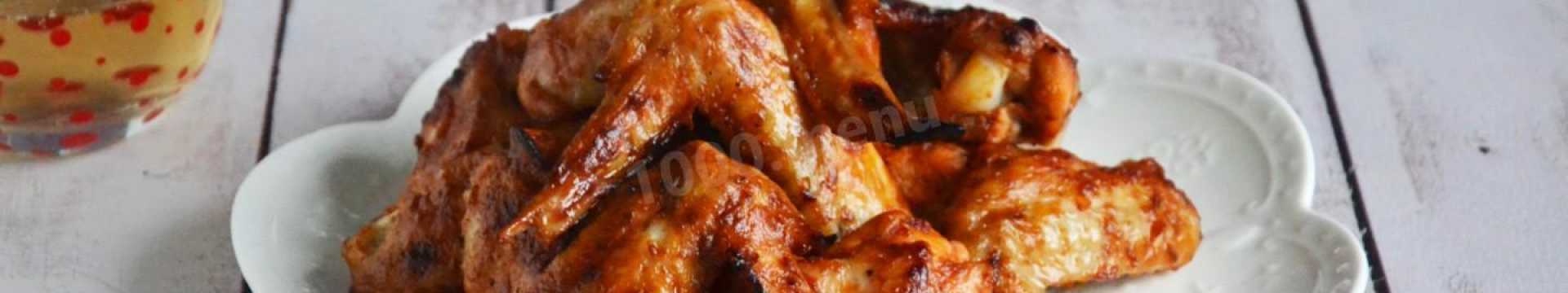 Ailes de poulet panées cuites au four