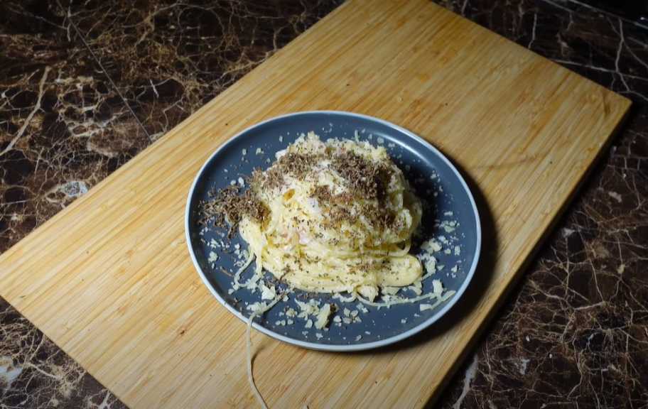 Recette : Spaghetti aux truffes noires