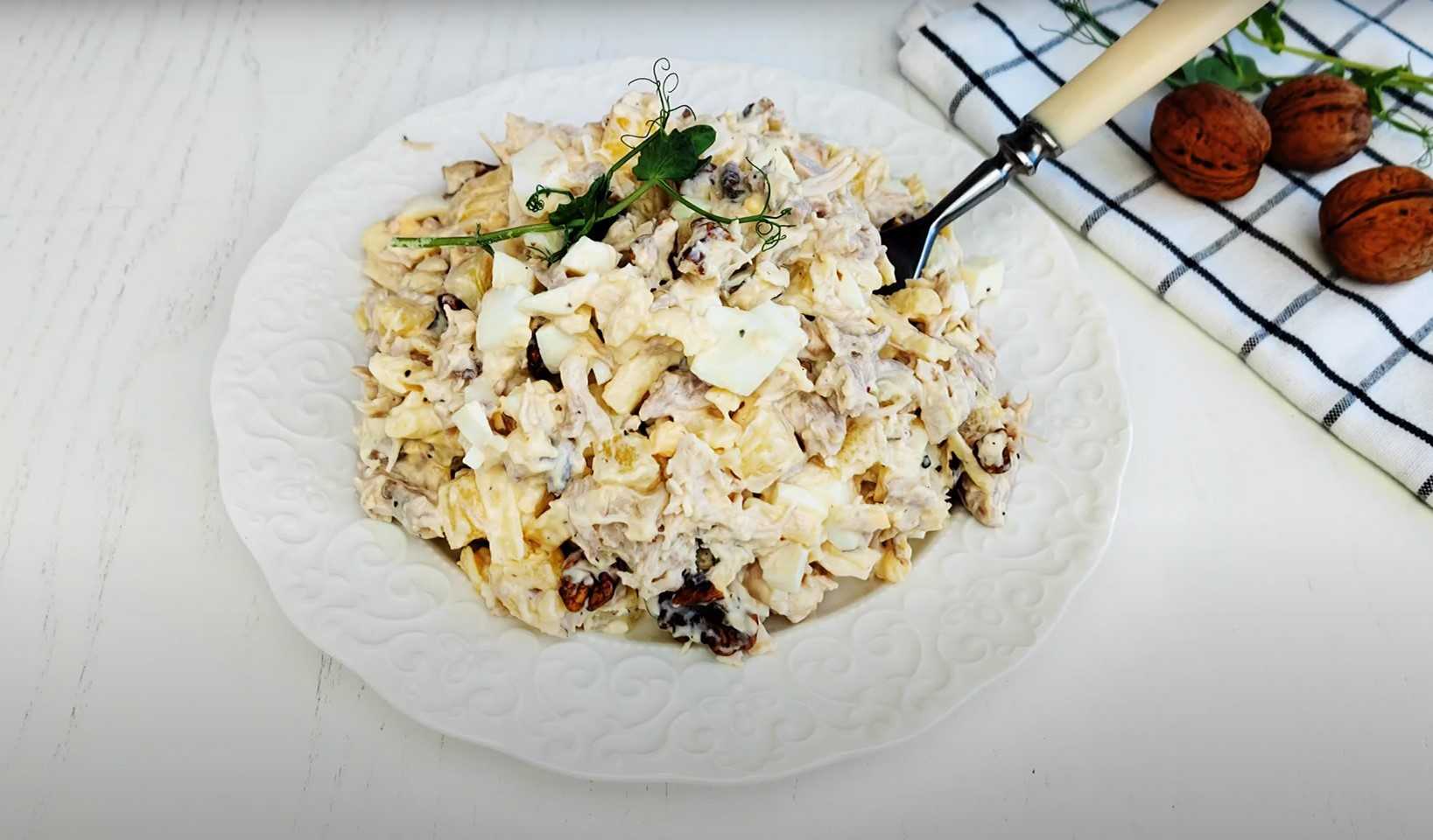 Image du plat : Salade de poulet et d'ananas