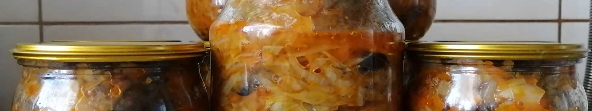 Solyanka aux champignons pour l'hiver en bocal