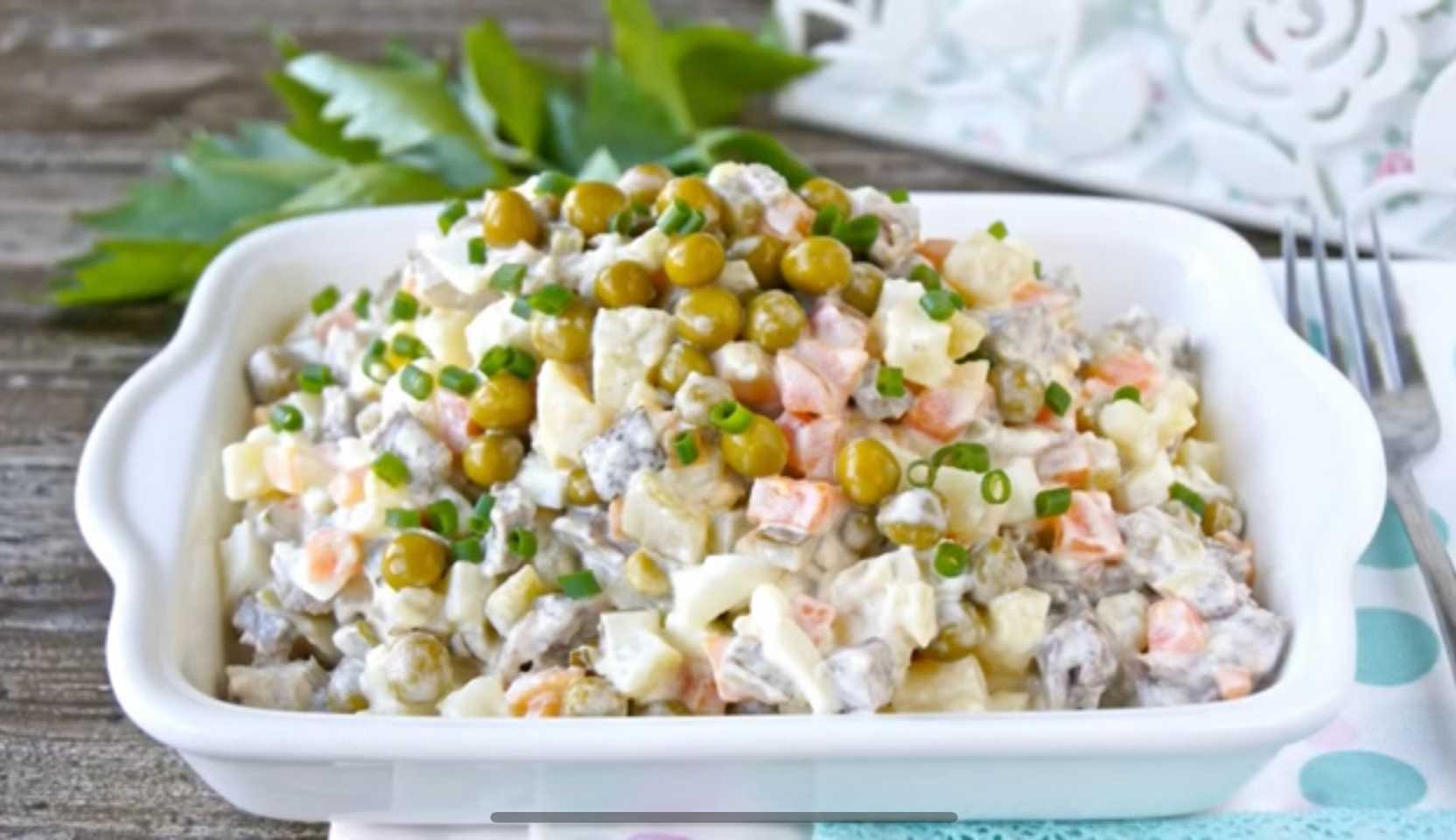 Image du plat : Salade Olivier au bœuf