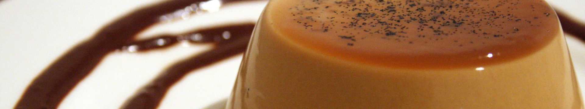 Panna cotta au café